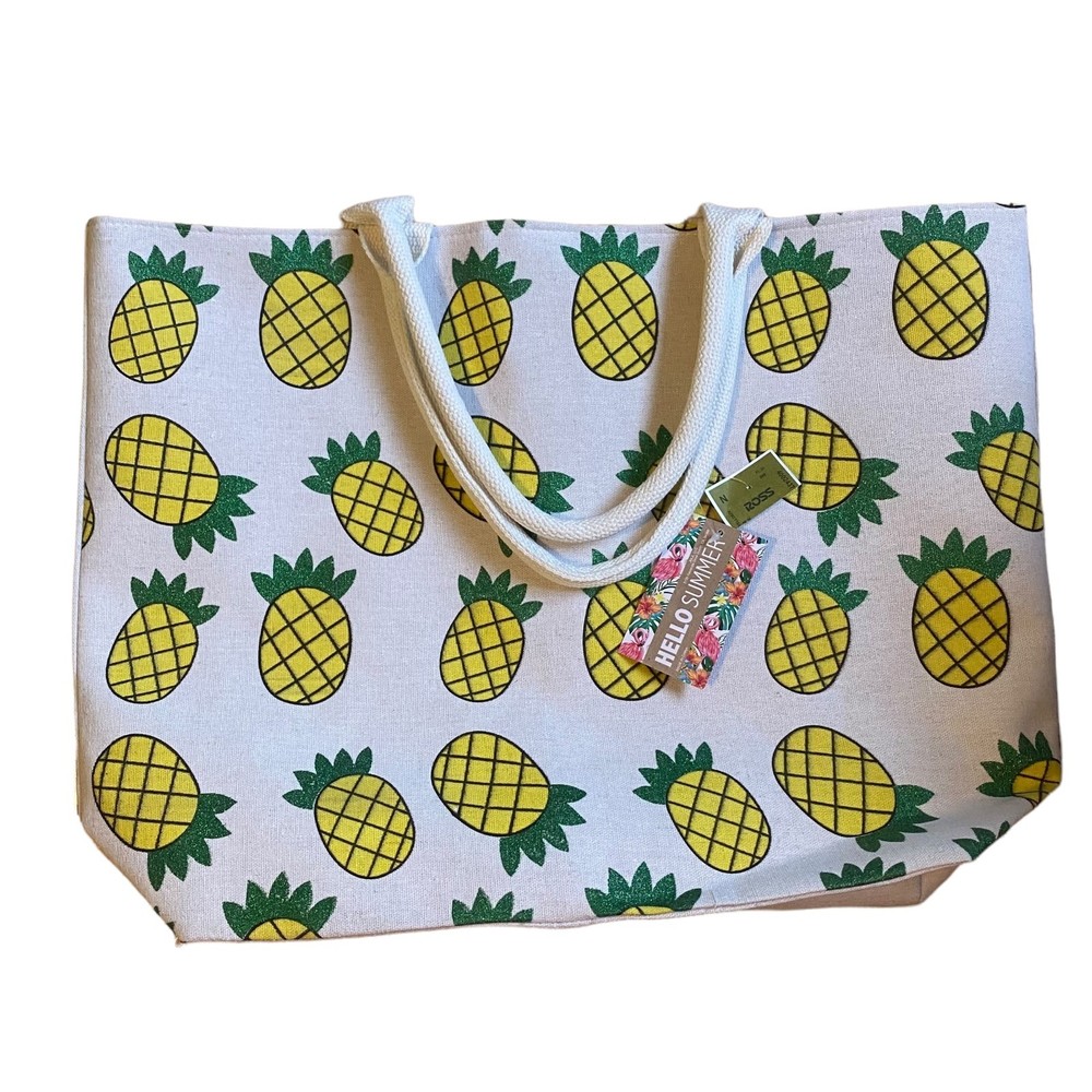 Large Pineapple Tote NWT